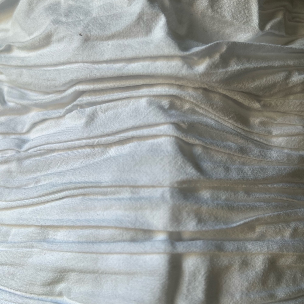 Madewell White Poplin Crop Top - Picture 2 of 5